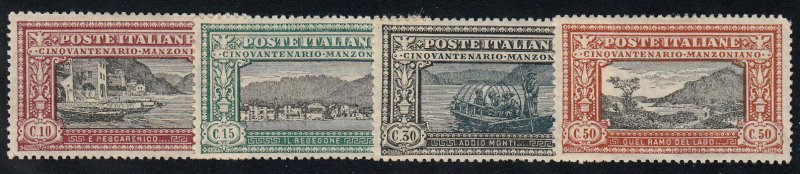 Italy - 1923 - SC 165-68 - H