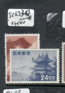 JAPAN          SC 533-534         MNH          PP0928H
