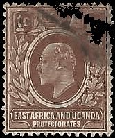 EAST AFRICA AND UGANDA   #31 USED (2)