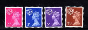 ISLE OF MAN #8-11  1971  MANX EMBLEMS    MINT  VF NH  O.G  b