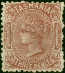 Tasmania 1880 3d Red-Brown SG161 Fine MM