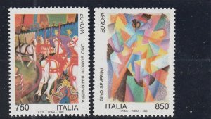 Italy  Scott#  1931-1932  MNH  (1993 Contemporary Paintings)