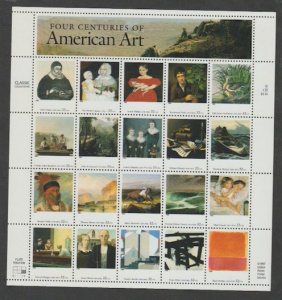 U.S. Scott #3236 American Art Stamps - Mint NH Sheet - LR Plate