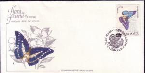 Hungary FDC SC# 2853 Morpho Cypris Butterfly L184