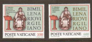 Vatican City #685-6 Mint