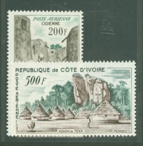 Ivory Coast #C19-20 Mint (NH) Single (Complete Set)