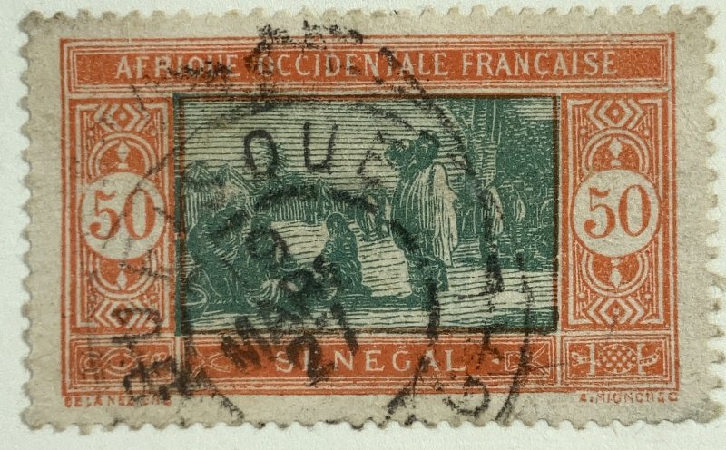 AlexStamps SENEGAL #105 XF Used SON