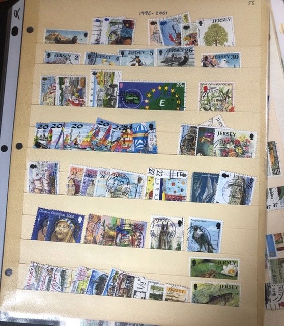 Worldwide Stamps On Stock Pages British Colonies & More