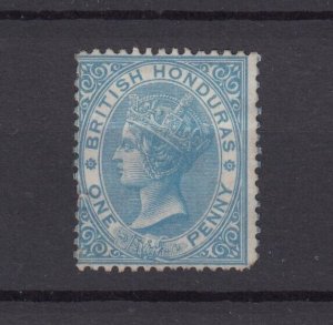 British Honduras QV 1866 1d Deep Blue SG6 MH BP9407