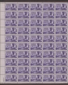 US,954,CALIFORNIA GOLD,MNH VF, FULL SHEET,1940'S COLLECTION,MINT NH ,VF