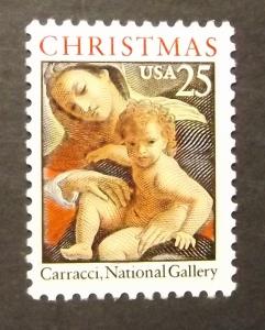 # 2427,  25c Madonna & Child - MNH (6232)