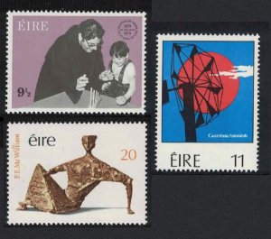 Ireland Sculpture Windmill Anniversaries and Events 3v 1979 MNH SG#450-452