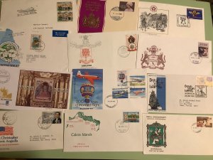 British commonwealth  collection of 22 super postal covers Ref A850