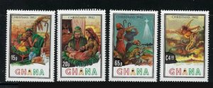 Ghana 817-20 MNH 1982 Christmas (ha1291)