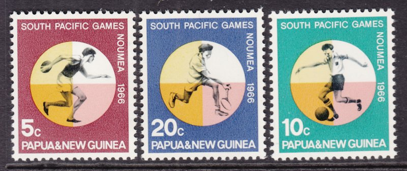 Papua New Guinea 225-227 MNH VF