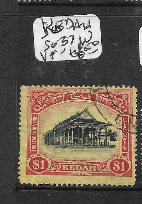 MALAYA KEDAH (P1007B)  $1.00  SG 37W   VFU