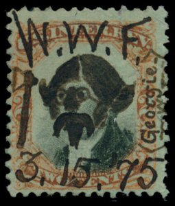 U.S. REV. THIRD ISSUE R151  Used (ID # 98959)