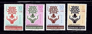 Haiti B28-29/CB45-46 MNH 1962 World Refugee Year (107)(ap1364)