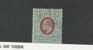 East Africa & Uganda, Postage Stamp, #21 WMK3 Used, 1904, JFZ