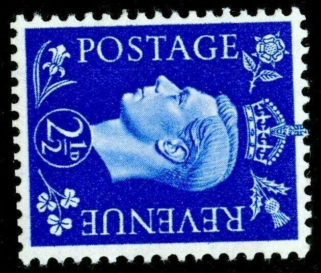 SG466a, 2½d ultramarine, NH MINT. Cat £75. WMK SIDE