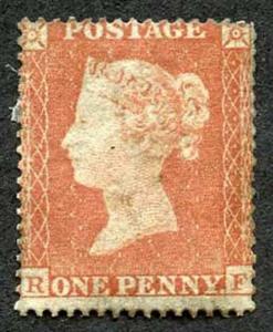 Penny Star (RF) wmk Small Crown Perf 16 un-used a bit grubby