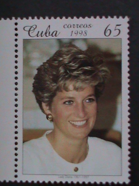 ​CUBA-1998 SC# 3931-7 PRINCESS DIANA-PEOPLE'S QUEEN- MNH -VERY FINE