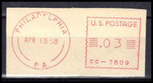 Meter Philadelphia, PA. E1813