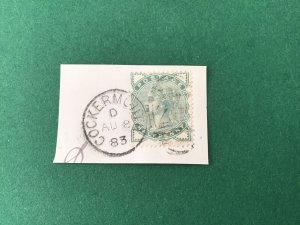 Cockermouth Victoria 1883 Stamp On  Piece Stamp R44715