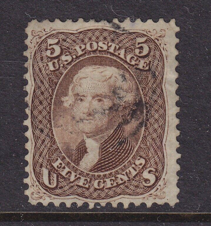 76 F-VF used neat light cancel with nice color  see pic 