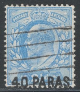 Great Britain Offices Turkish Empire 1902 Surcharge 40pa Scott # 8 Used