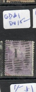 CAPE OF GOOD HOPE  (P0312B) 6D   #1  NUMERAL CANCEL  VFU