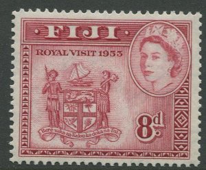 STAMP STATION PERTH Fiji #146 QEII Royal Visit Issue MLH CV$0.75