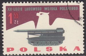 Poland 1171 Rocket Launcher 1963