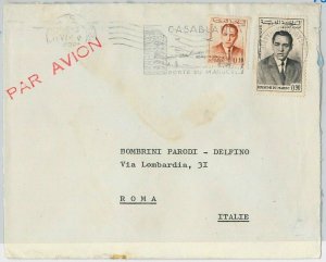 45057 - MOROCCO POSTAL HISTORY POSTAL HISTORY - Airmail COVER to ITALY 1962-