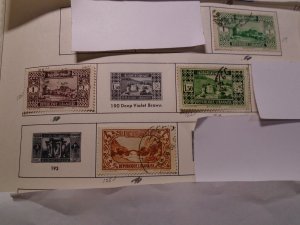 Lebanon  #119-20/122/125  used