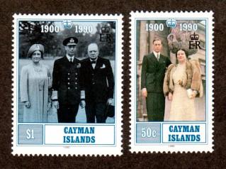 Cayman Islands 622-623 Mint NH MNH Queen Mother!