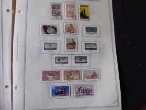 Germany 1971-1980 Stamp Collection on Album Pages