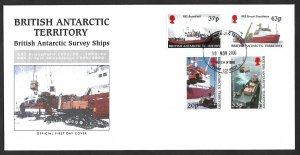BRITISH ANTARCTIC TERRITORY SURVEY SHIPS 2000