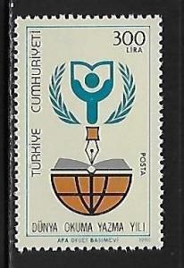 Turkey 2487 Literacy Year single MNH