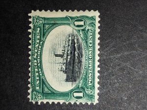 1901 Pan-American Comm.  Eastlake Navigation 1c Unused/LH/OG