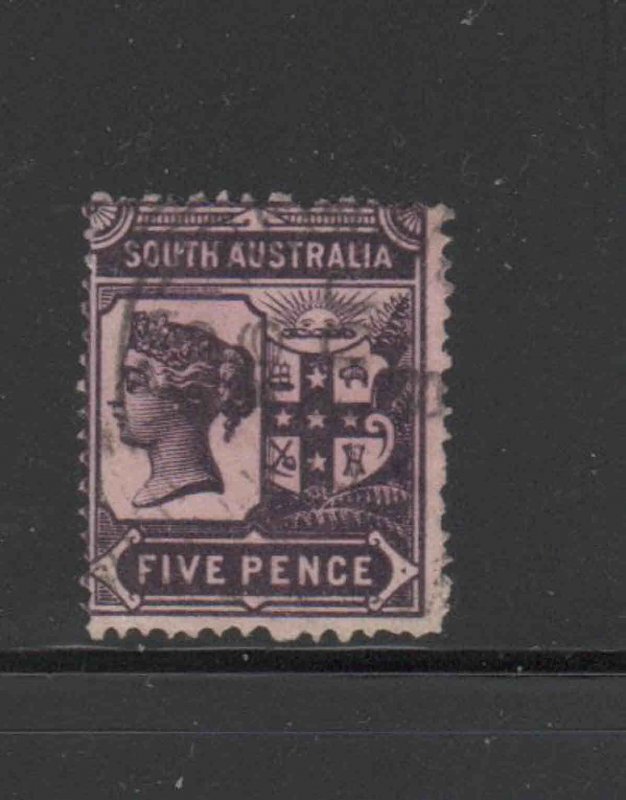 AUSTRALIA-SOUTH AUSTRALIA  #103  1894    5p  QUEEN VICTORIA   F-VF  USED