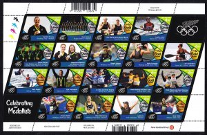 New Zealand 2016 Olympic Games Winner Mint MNH Miniature Sheet