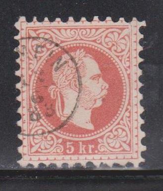 AUSTRIA Scott # 36a Used - Perf 9 x 9