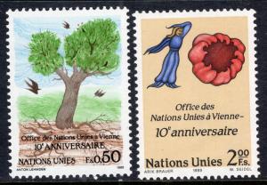 UN Geneva 178-179 MNH VF