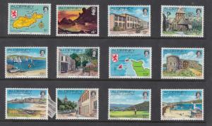 ALDERNEYl /Great Britain  - Presentation Set #  1-12   Mint