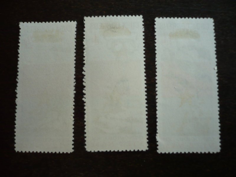 Stamps - Cuba - Scott# 1163-1165 - Used Set of 3 Stamps