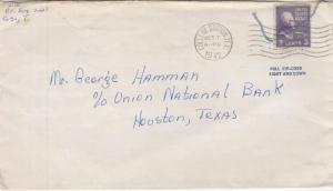 1942, College Station to Houston, TX, See Remark (26746)