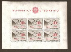 San Marino Scott # 539   Mint Never hinged