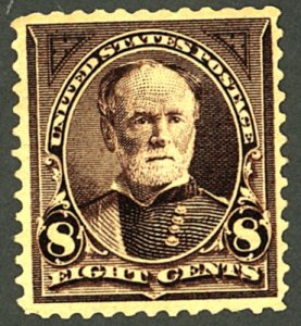 U.S. #272 MINT OG NH TINY KNICKS IN GUM CORNER CREASE