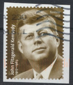 USA JF Kennedy Forever value SC# 5175 2017 Used see scan